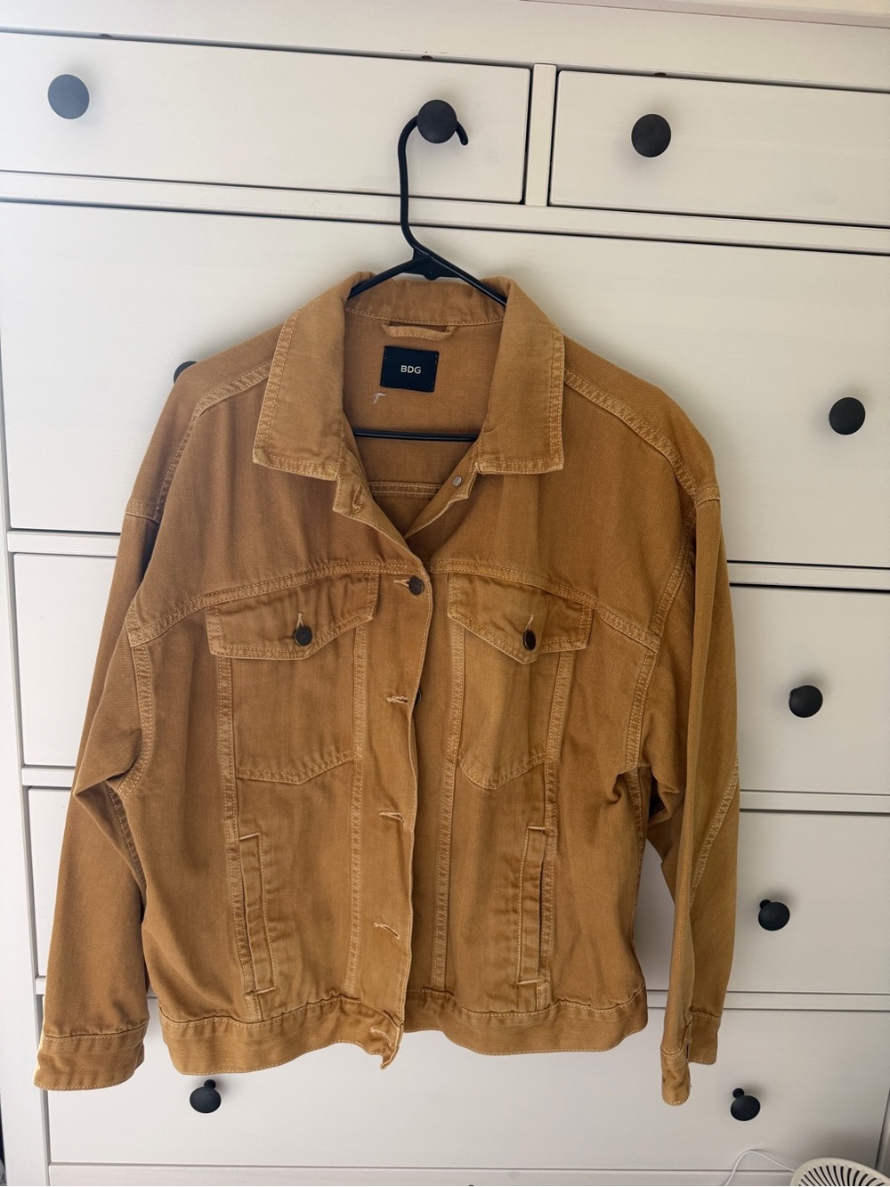 BDG Caramel Tan Cotton Jean Jacket